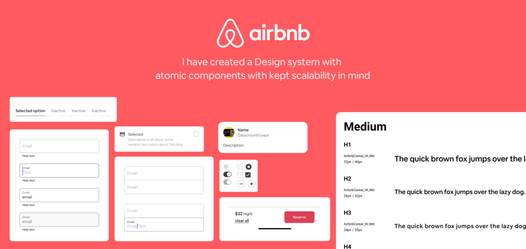 Airbnb producto minimo viable