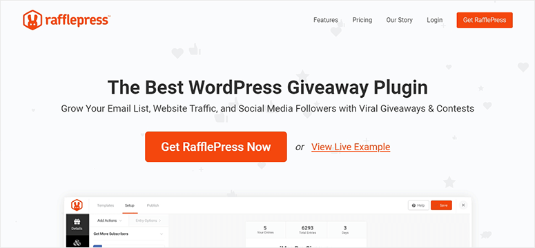 rafflepress plugin para concursos