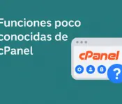 funciones poco conocidas de cPanel