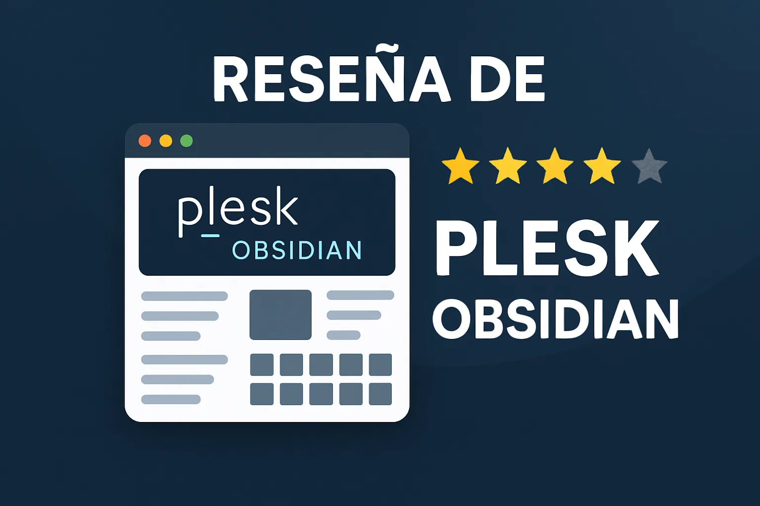 reseña de Plesk Obsidian
