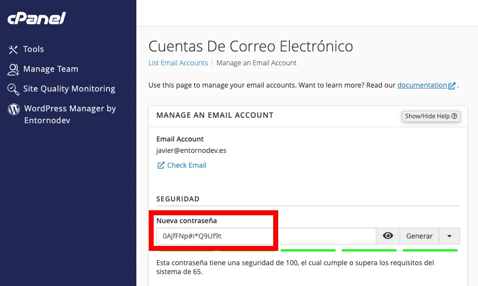 Seguridad Correo
