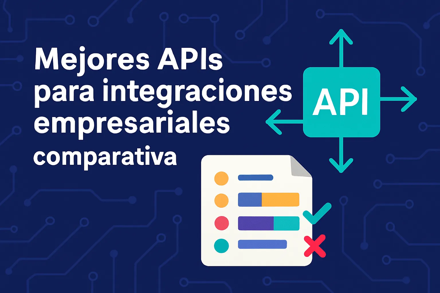 mejores APIs para integraciones empresariales comparativa