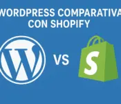 WordPress comparativa con Shopify